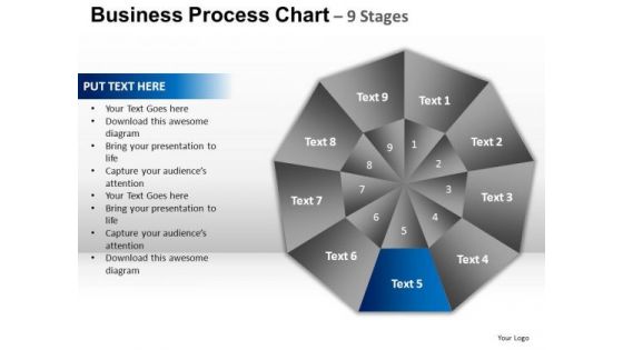 PowerPoint Design Slides Download Circular Quadrant Ppt Templates