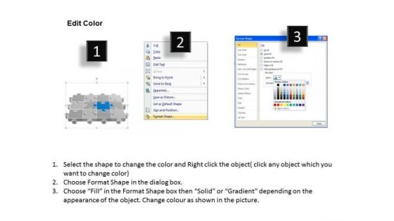 PowerPoint Design Slides Download Puzzle Process Ppt Presentation