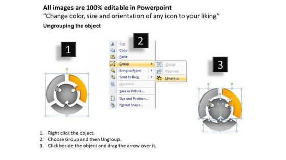 PowerPoint Design Slides Download Round Chart Ppt Template
