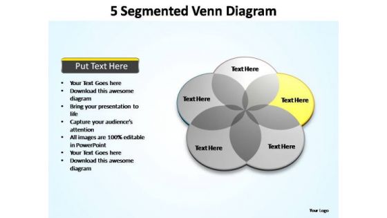 PowerPoint Design Slides Editable Venn Diagram Ppt Design Slides