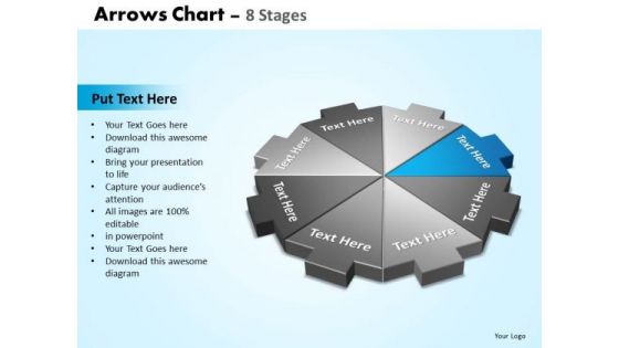 PowerPoint Design Slides Education Arrows Chart Ppt Template