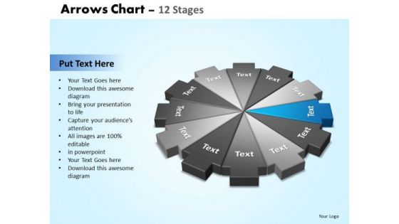 PowerPoint Design Slides Education Arrows Chart Ppt Templates