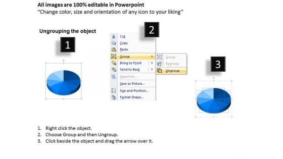 PowerPoint Design Slides Executive Competition 3d Pie Chart List Ppt Slide Designs