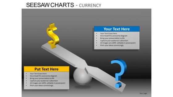 PowerPoint Design Slides Executive Success Seesaw Charts Currency Ppt Ppt Slide