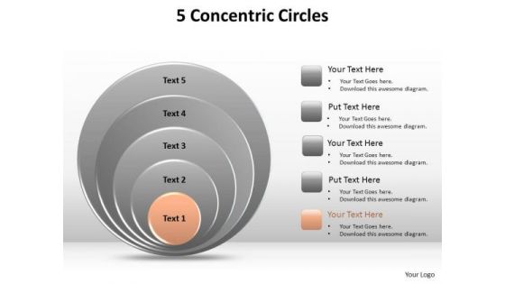 PowerPoint Design Slides Graphic Concetric Circles Ppt Design
