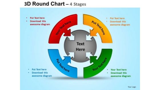 PowerPoint Design Slides Graphic Round Process Flow Chart Ppt Slide Designs