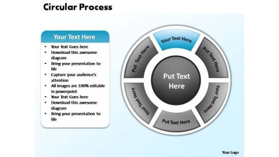 PowerPoint Design Slides Growth Circular Process Ppt Themes
