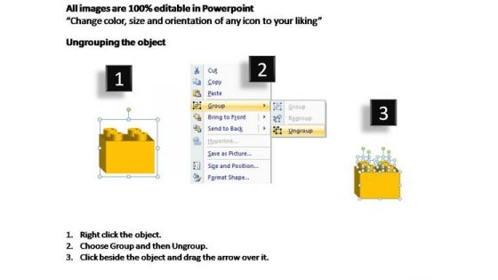 PowerPoint Design Slides Growth Lego Blocks Ppt Slide