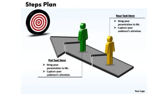 PowerPoint Design Slides Growth Steps Plan 2 Stages Style 3 Ppt Template