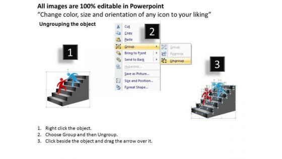 PowerPoint Design Slides Ladder Teamwork Ppt Design Slides