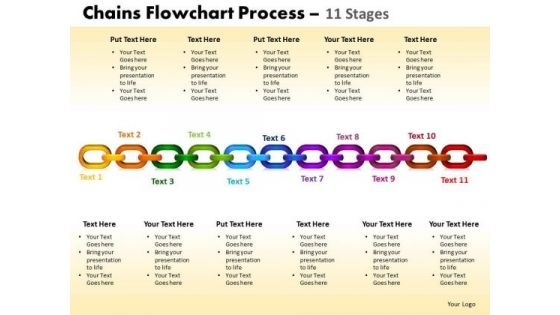 PowerPoint Design Slides Leadership Chains Flowchart Ppt Slidelayout