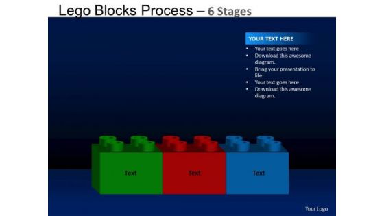 PowerPoint Design Slides Leadership Lego Blocks Ppt Design