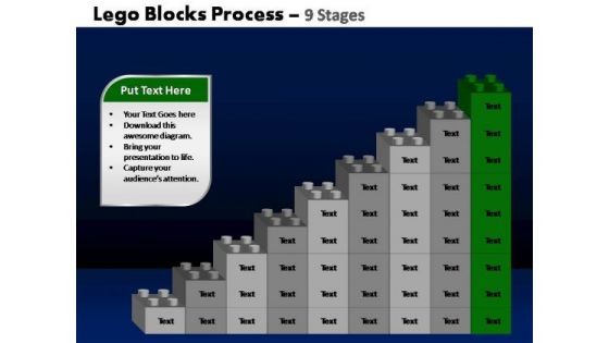 PowerPoint Design Slides Leadership Lego Blocks Ppt Presentation