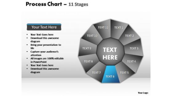 PowerPoint Design Slides Leadership Process Chart Ppt Backgrounds