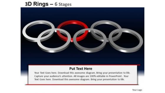 PowerPoint Design Slides Leadership Rings Ppt Layout