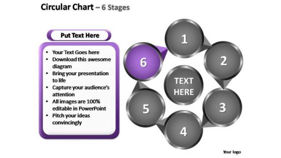 PowerPoint Design Slides Marketing Circular Ppt Themes