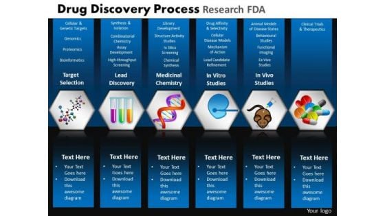 PowerPoint Design Slides Marketing Drug Discovery Ppt Slides