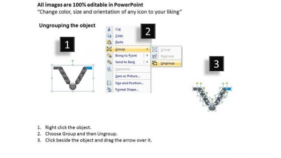 PowerPoint Design Slides Marketing V Diagram Ppt Design