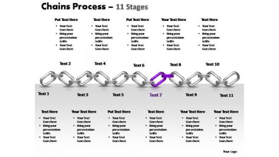 PowerPoint Design Slides Process Chains Ppt Themes