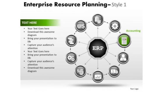 PowerPoint Design Slides Process Enterprise Resource Ppt Templates