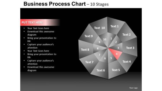 PowerPoint Design Slides Process Quadrant Diagram Chart Ppt Design