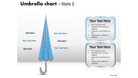 PowerPoint Design Slides Process Umbrella Chart Ppt Templates