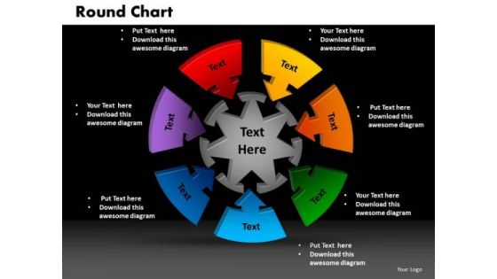 PowerPoint Design Slides Round Chart Image Ppt Themes