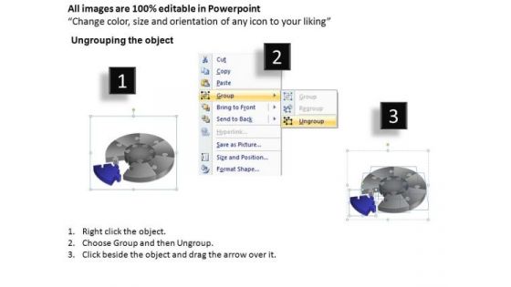 PowerPoint Design Slides Sales Pie Chart Puzzle Process Ppt Design