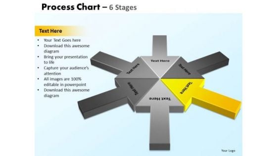 PowerPoint Design Slides Sales Process Chart Ppt Slides