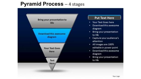 PowerPoint Design Slides Sales Pyramid Process Ppt Theme