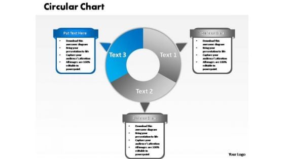 PowerPoint Design Slides Strategy Circular Chart Ppt Presentation