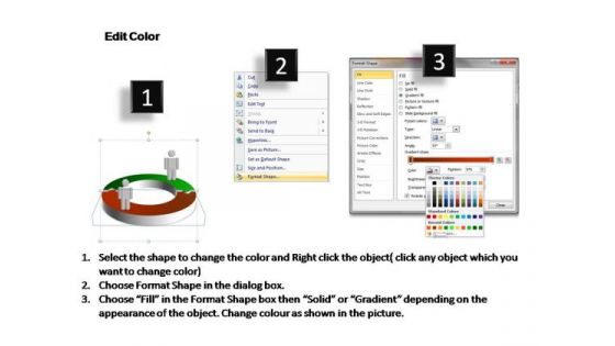 PowerPoint Design Slides Strategy Circular Ppt Process