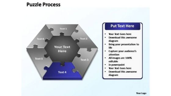 PowerPoint Design Slides Strategy Puzzle Process Ppt Slide Designs