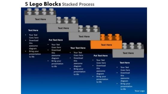 PowerPoint Design Slides Success Lego Blocks Stacked Ppt Designs