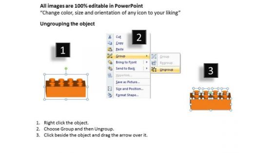 PowerPoint Design Slides Success Lego Blocks Stacked Ppt Designs