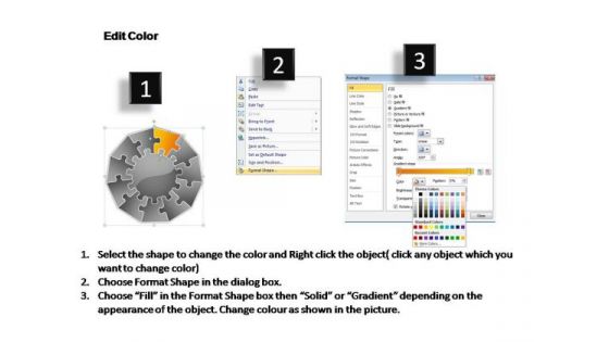 PowerPoint Design Slides Success Multiple Jigsaw Ppt Designs