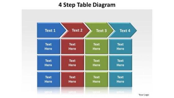 PowerPoint Design Slides Success Table Diagram Ppt Presentation