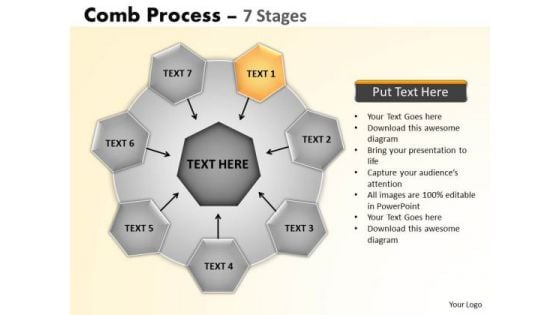 PowerPoint Design Slides Success Wheel And Spoke Process Ppt Designs