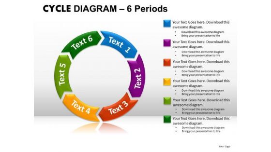 PowerPoint Design Slides Teamwork Cycle Diagram Ppt Layout