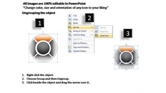 PowerPoint Design Teamwork Circular Process Ppt Theme