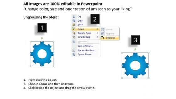 PowerPoint Design Teamwork Gears Ppt Designs