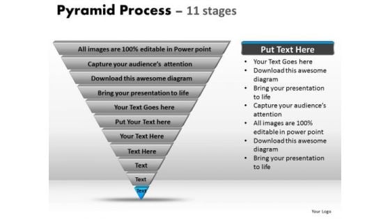 PowerPoint Design Teamwork Pyramid Process Ppt Template