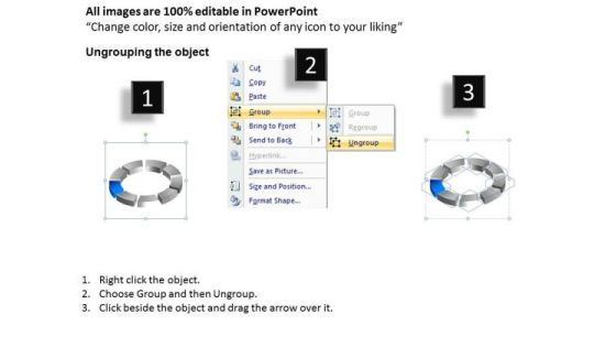 PowerPoint Design Teamwork Ring Process Ppt Slide Slide02