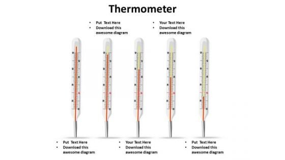 PowerPoint Design Teamwork Thermometer Ppt Theme