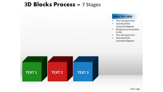 PowerPoint Designs Business Blocks Process Ppt Themes