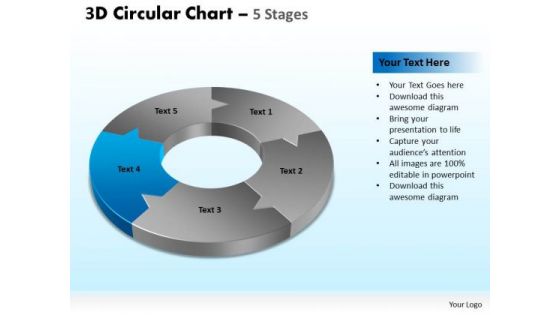 PowerPoint Designs Business Circular Chart Ppt Template