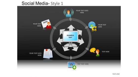 PowerPoint Designs Business Designs Social Media Ppt Slides