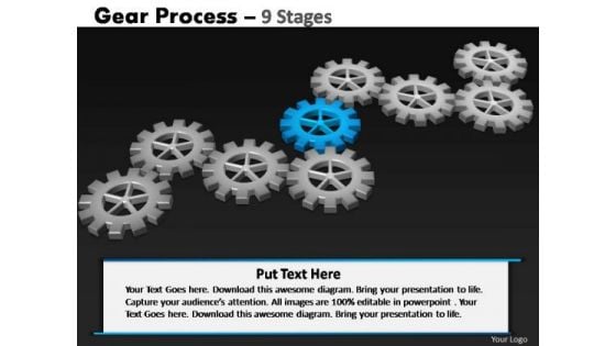 PowerPoint Designs Business Gears Process Ppt Design