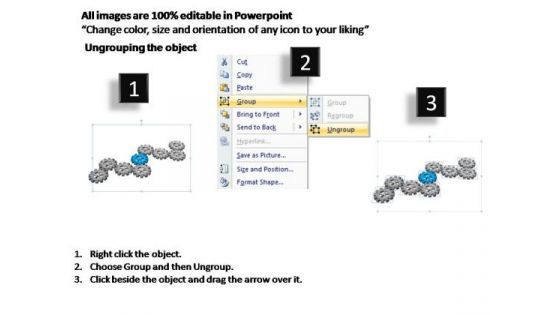 PowerPoint Designs Business Gears Process Ppt Design