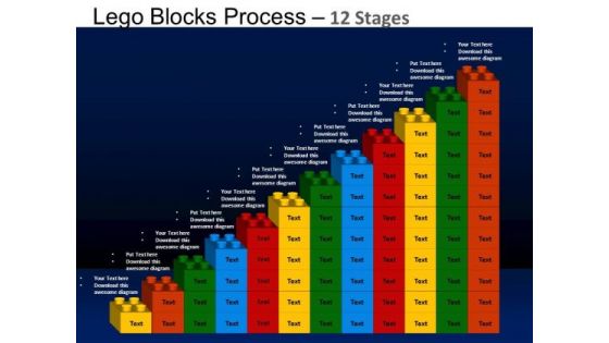 PowerPoint Designs Business Lego Blocks Ppt Themes